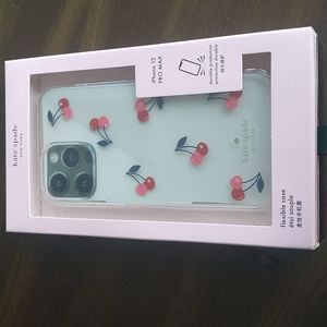 Kate Spade New York IPhone 12 Pro Max case - cherry (BNIB)